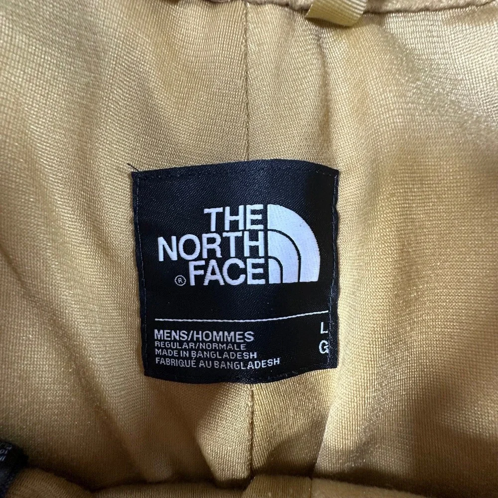 The North Face DryVent Snowboard Pants Waterproof Tan Brown Large Mens Nylon